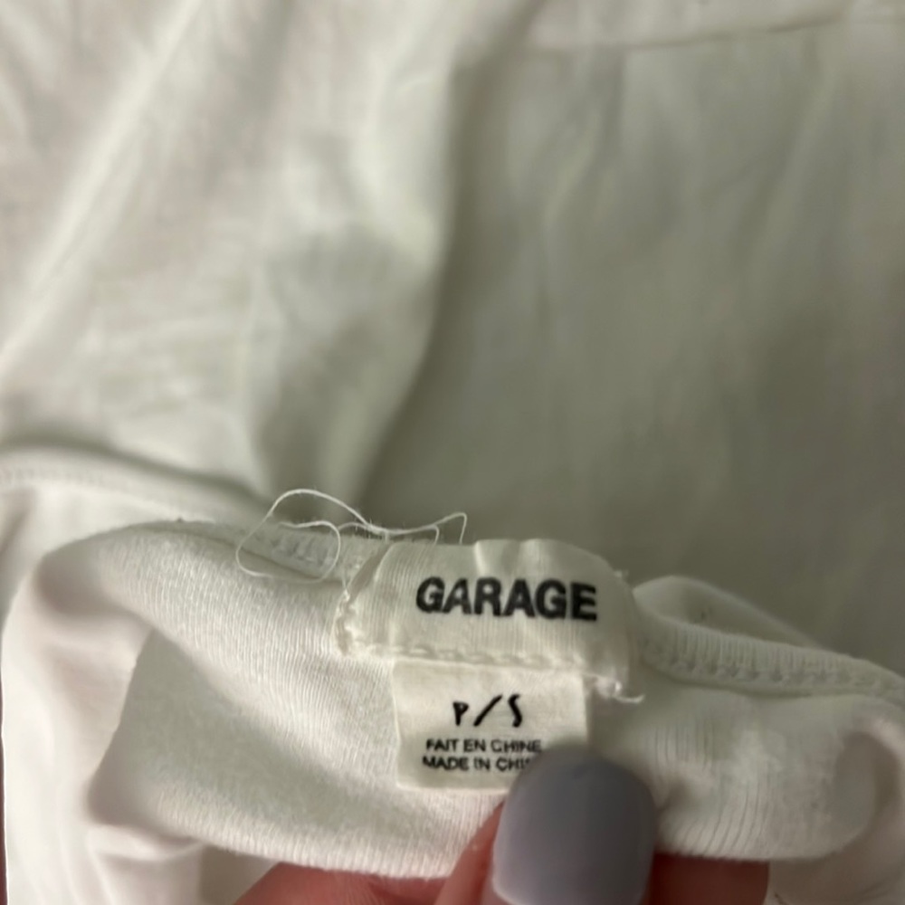 White Crop top - Picture 4 of 4